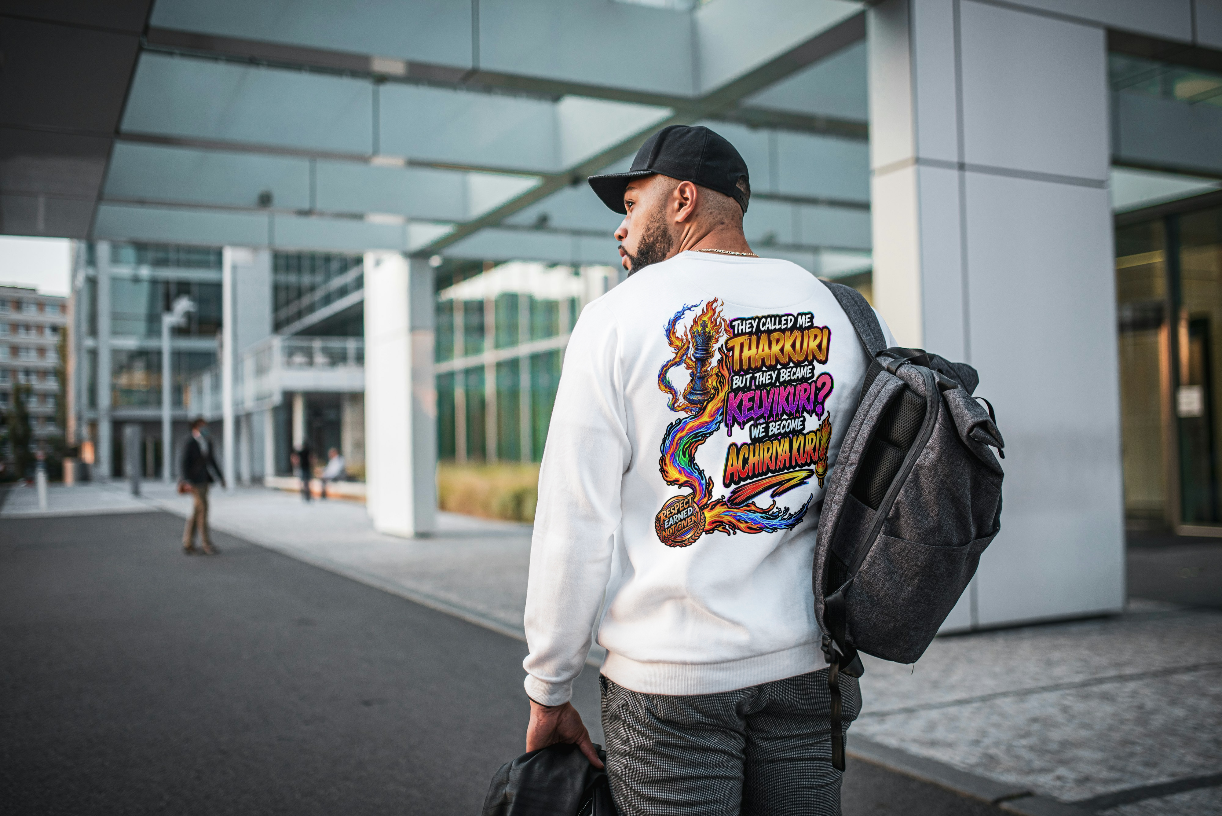MEN'S BOLD ALPHA MALE SWEATSHIRT - THARKURI TROLL
