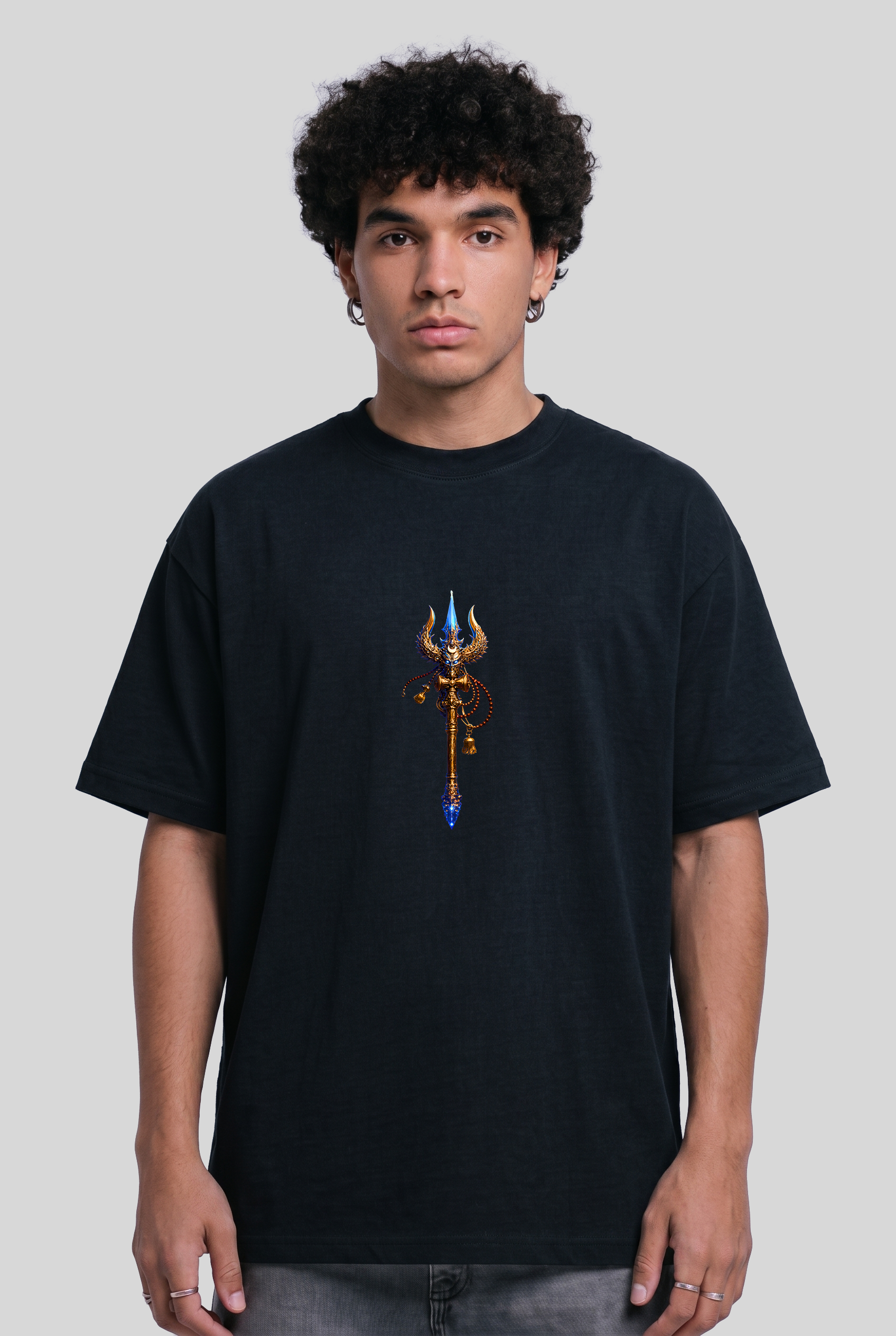 Men's Super Combed Cotton Oversized T-Shirt - Shivan