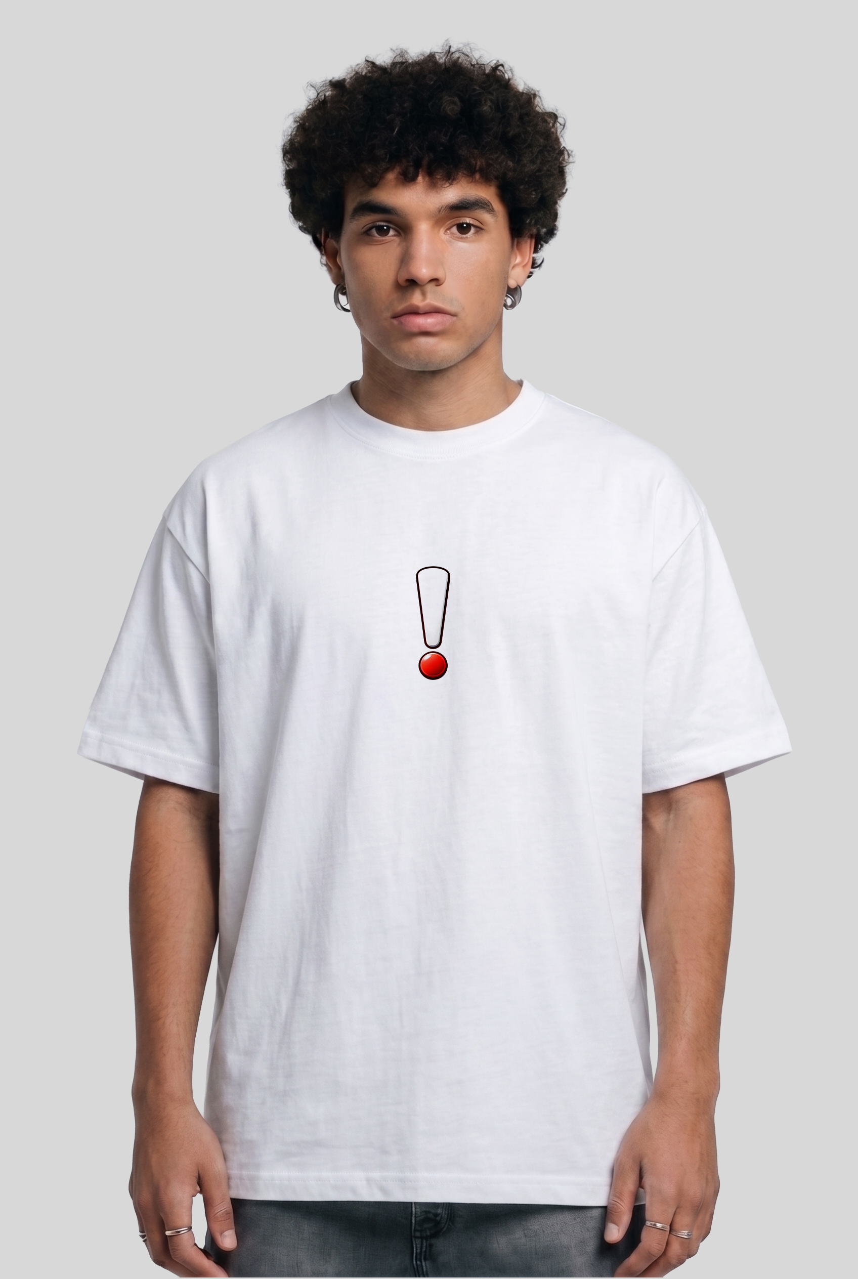 Men's Super Combed Cotton Oversized T-Shirt - Single