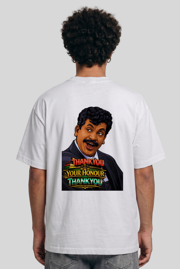 Men's Super Combed Cotton Oversized T-Shirt - Thankyou