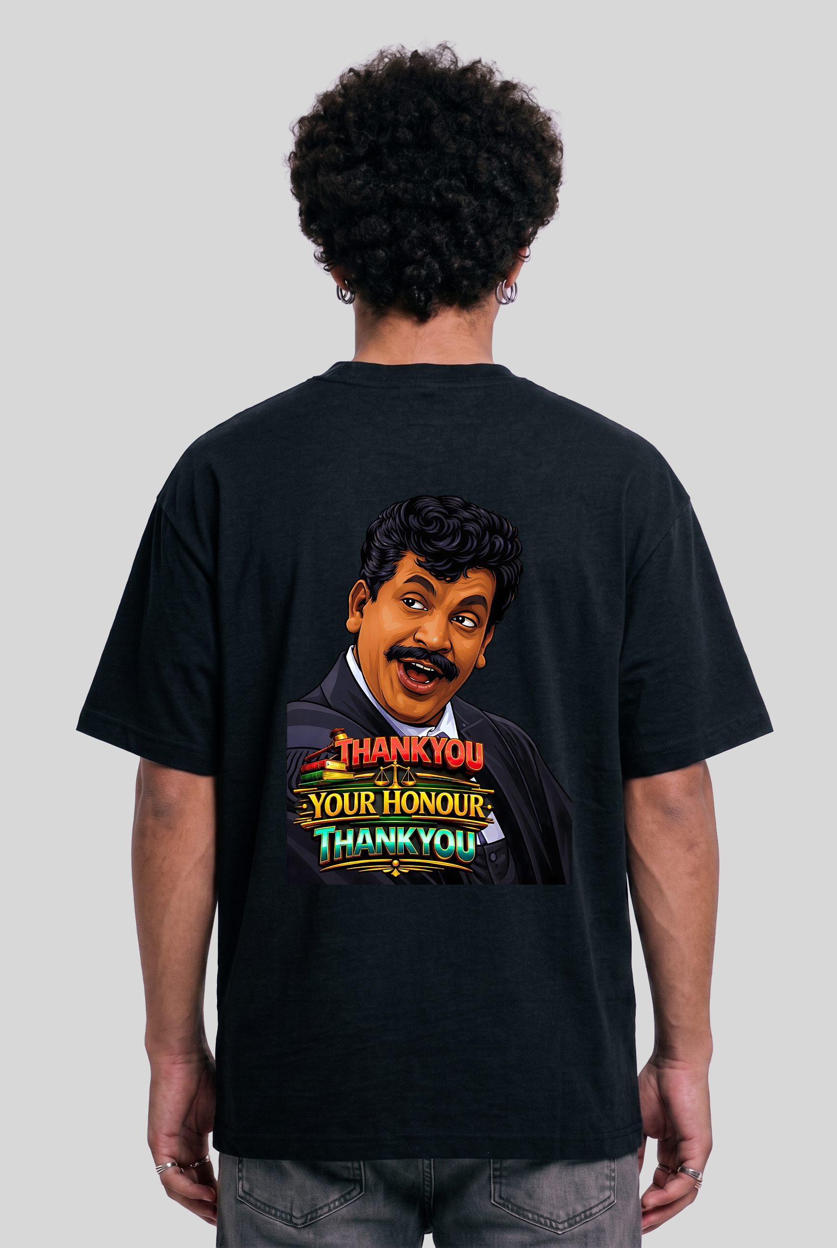 Men's Super Combed Cotton Oversized T-Shirt - Thankyou