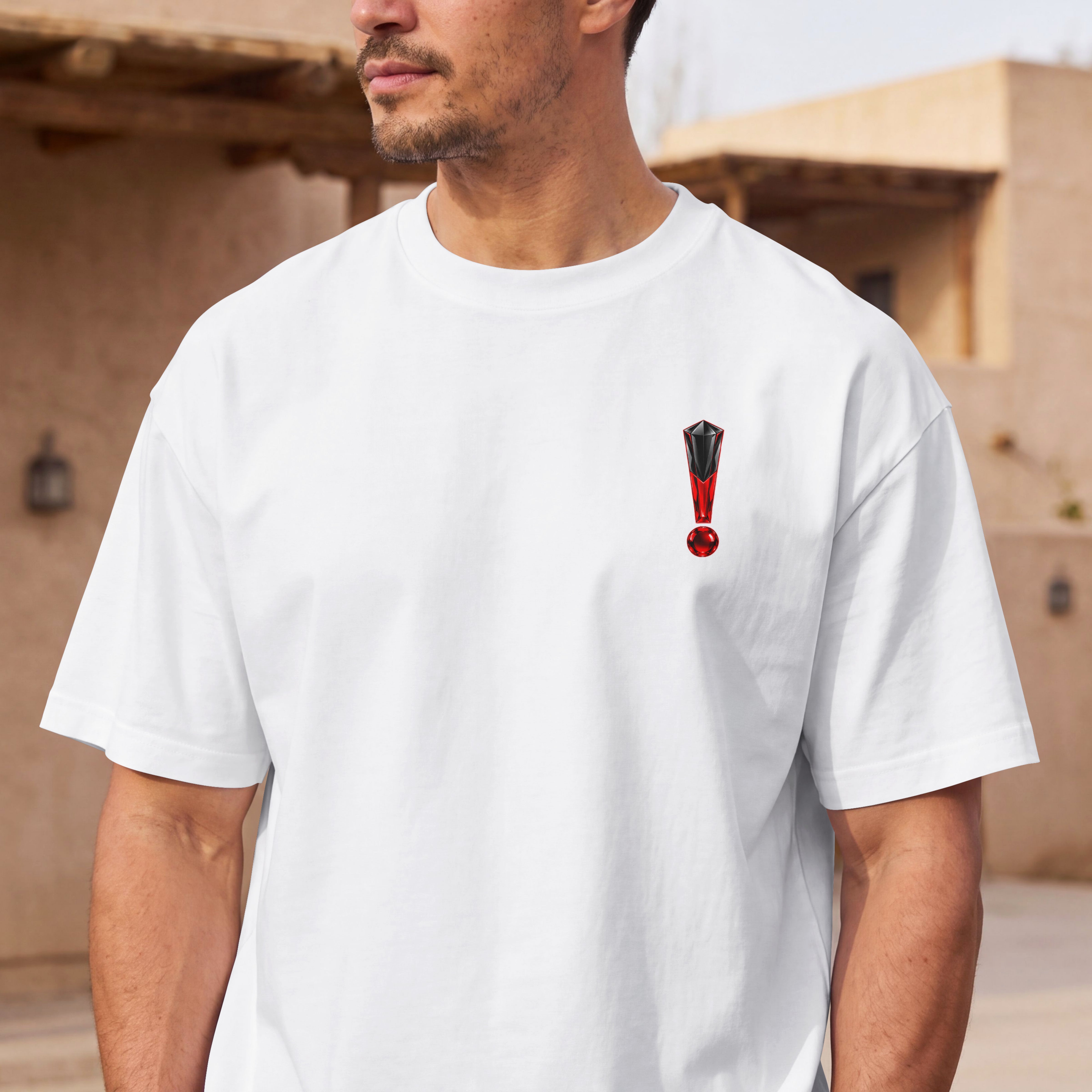 MENS SCARY STREETWEAR OVERSIZED T SIRT - HEY DUDE