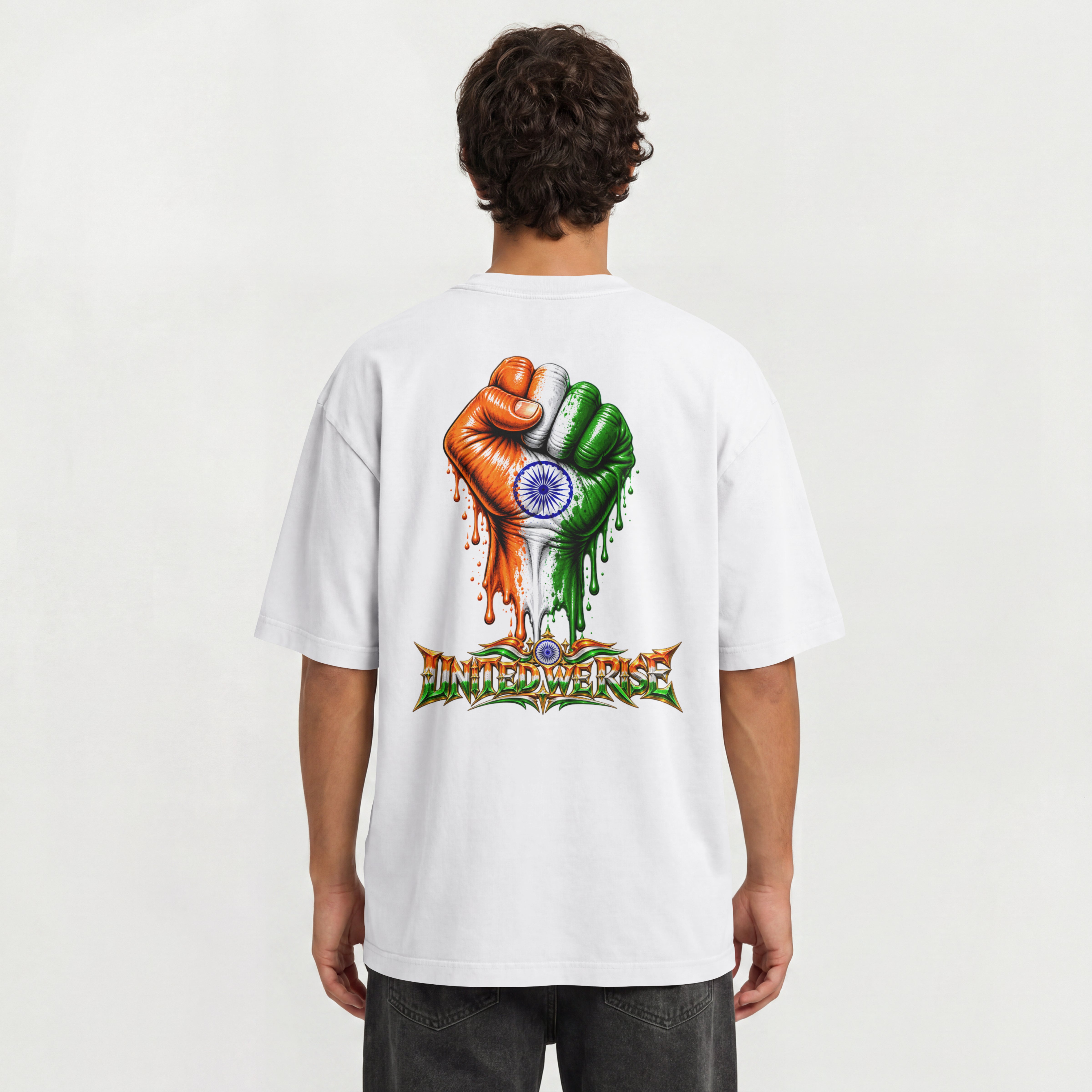 UNISEX UNITED OVERSIZED T SHIRT - INDIA