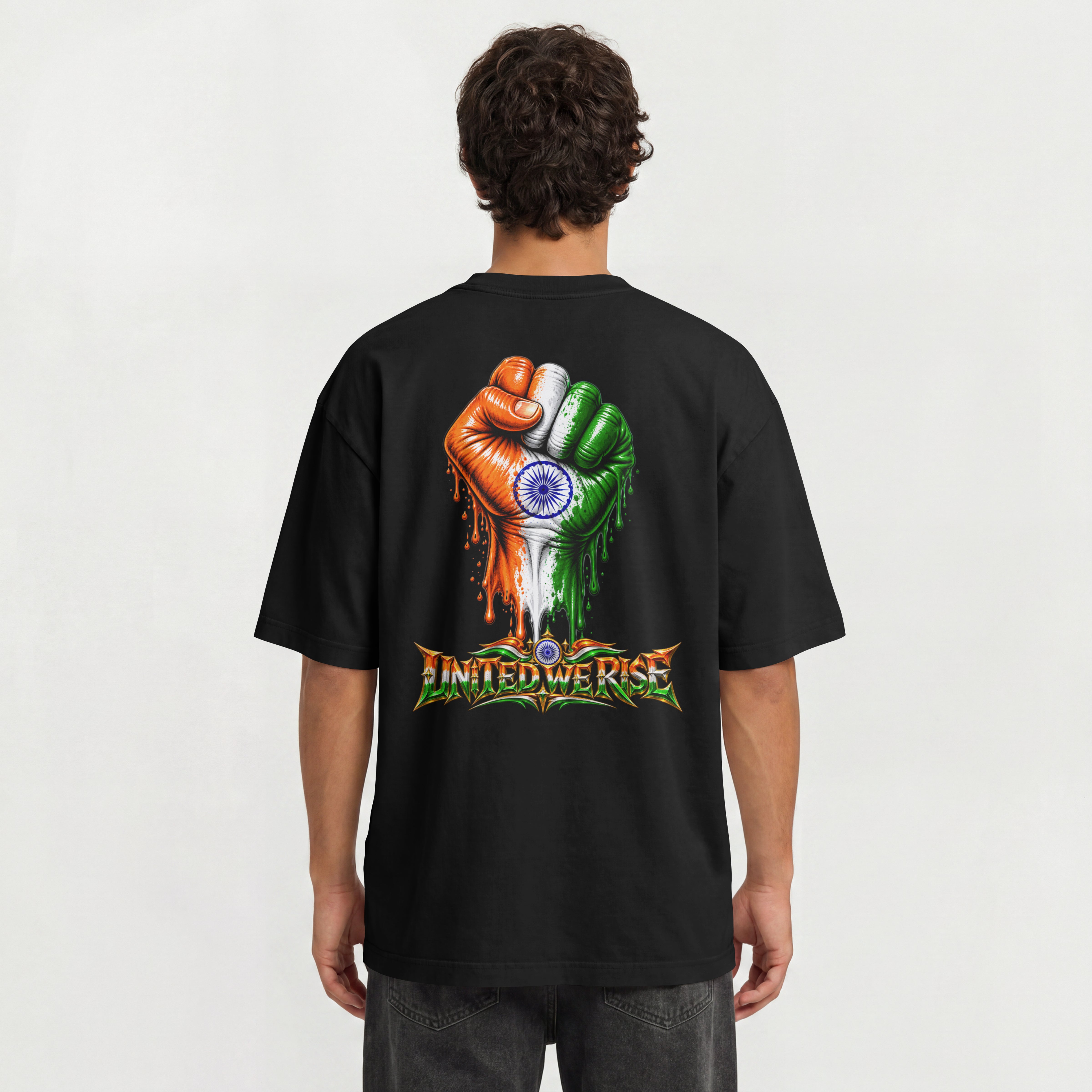UNISEX UNITED OVERSIZED T SHIRT - INDIA