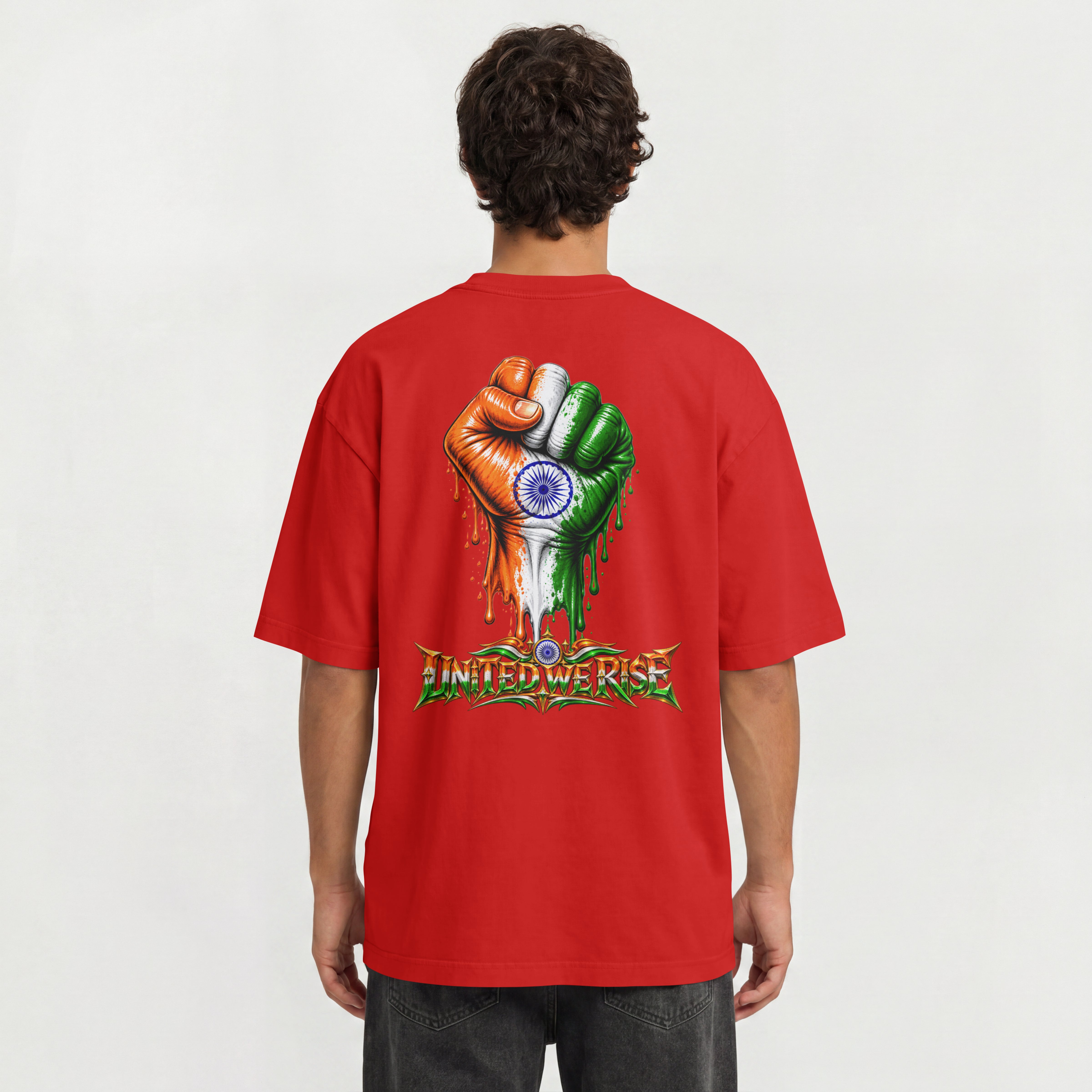 UNISEX UNITED OVERSIZED T SHIRT - INDIA