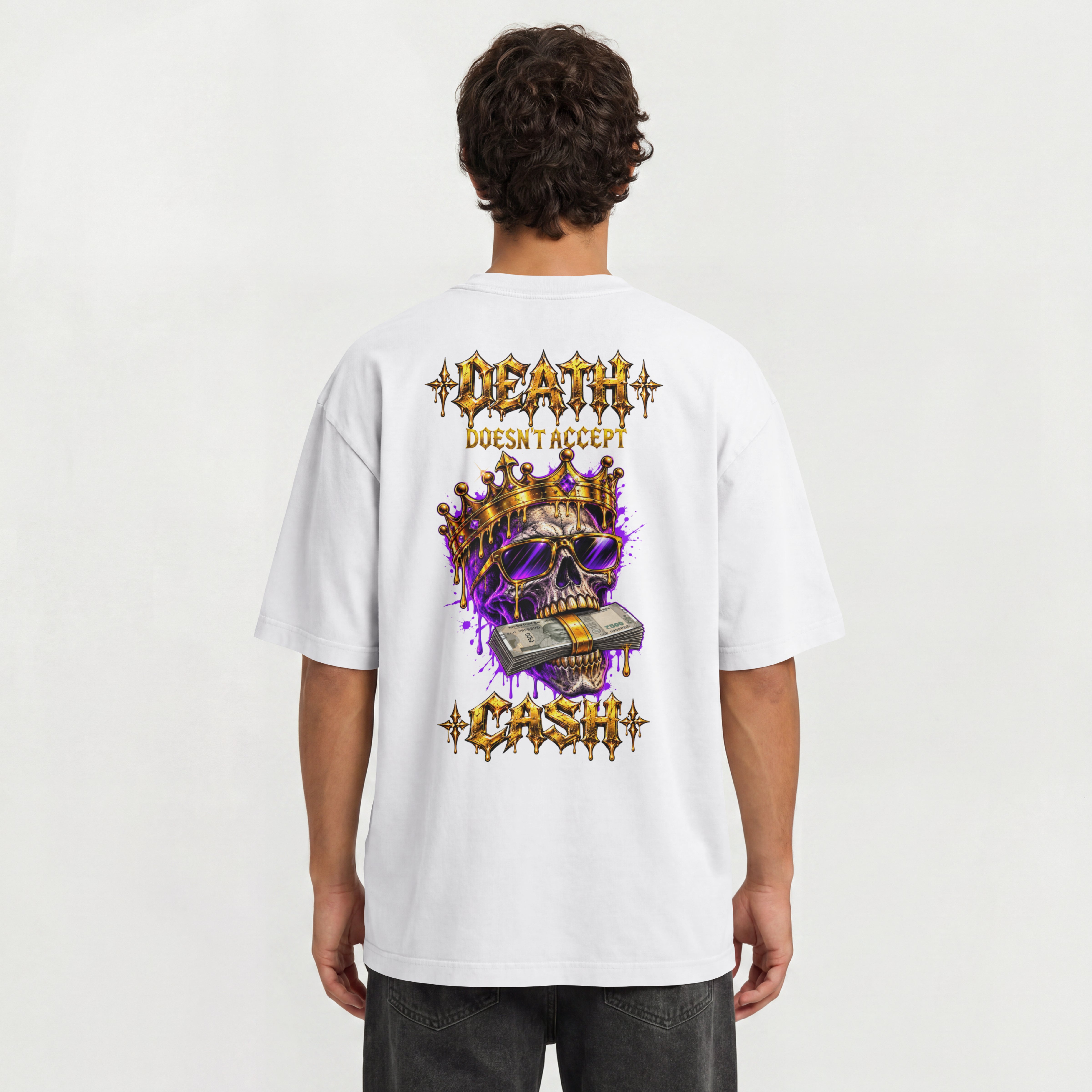 UNISEX TRENDING OVERSIZED T SHIRT - MONEY