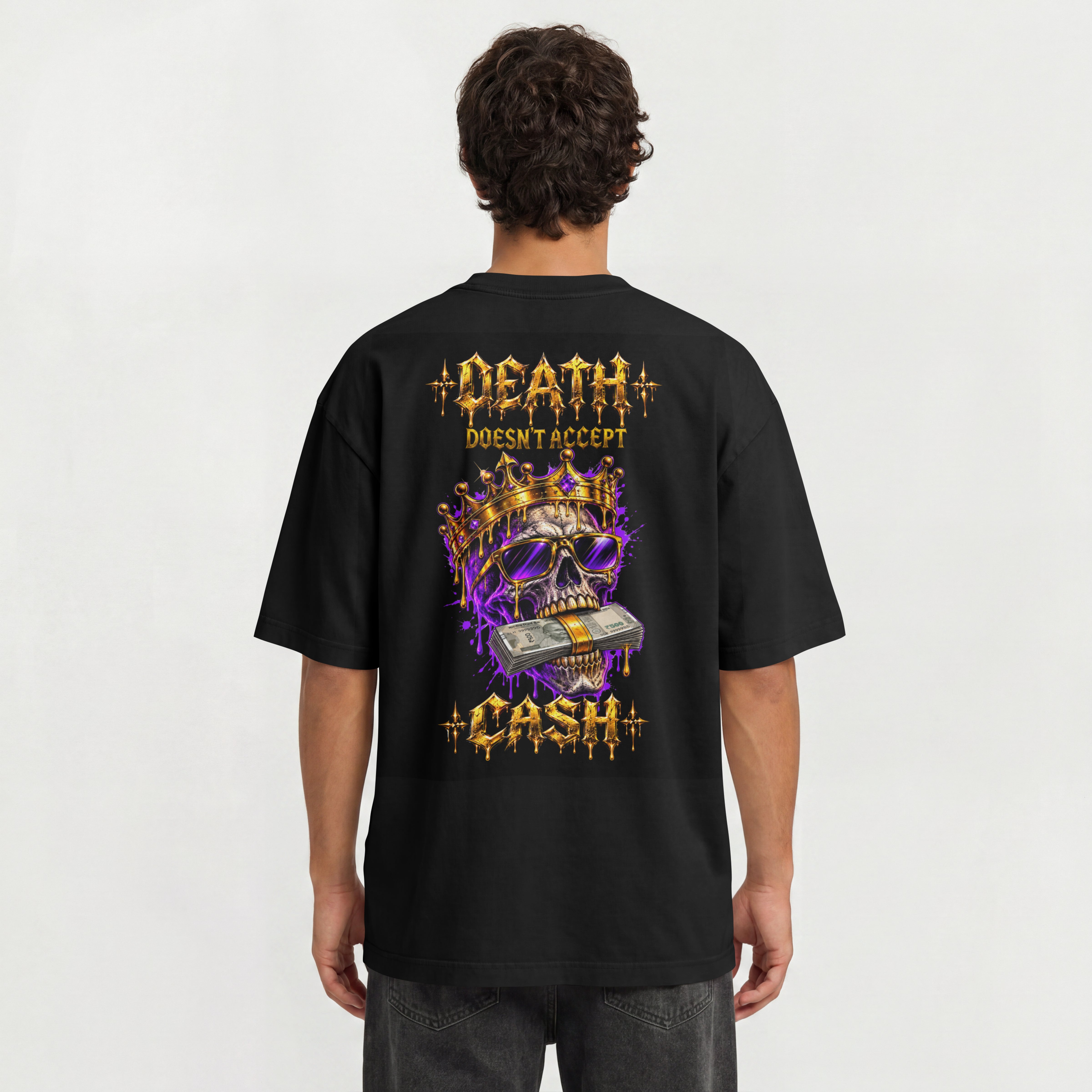 UNISEX TRENDING OVERSIZED T SHIRT - MONEY