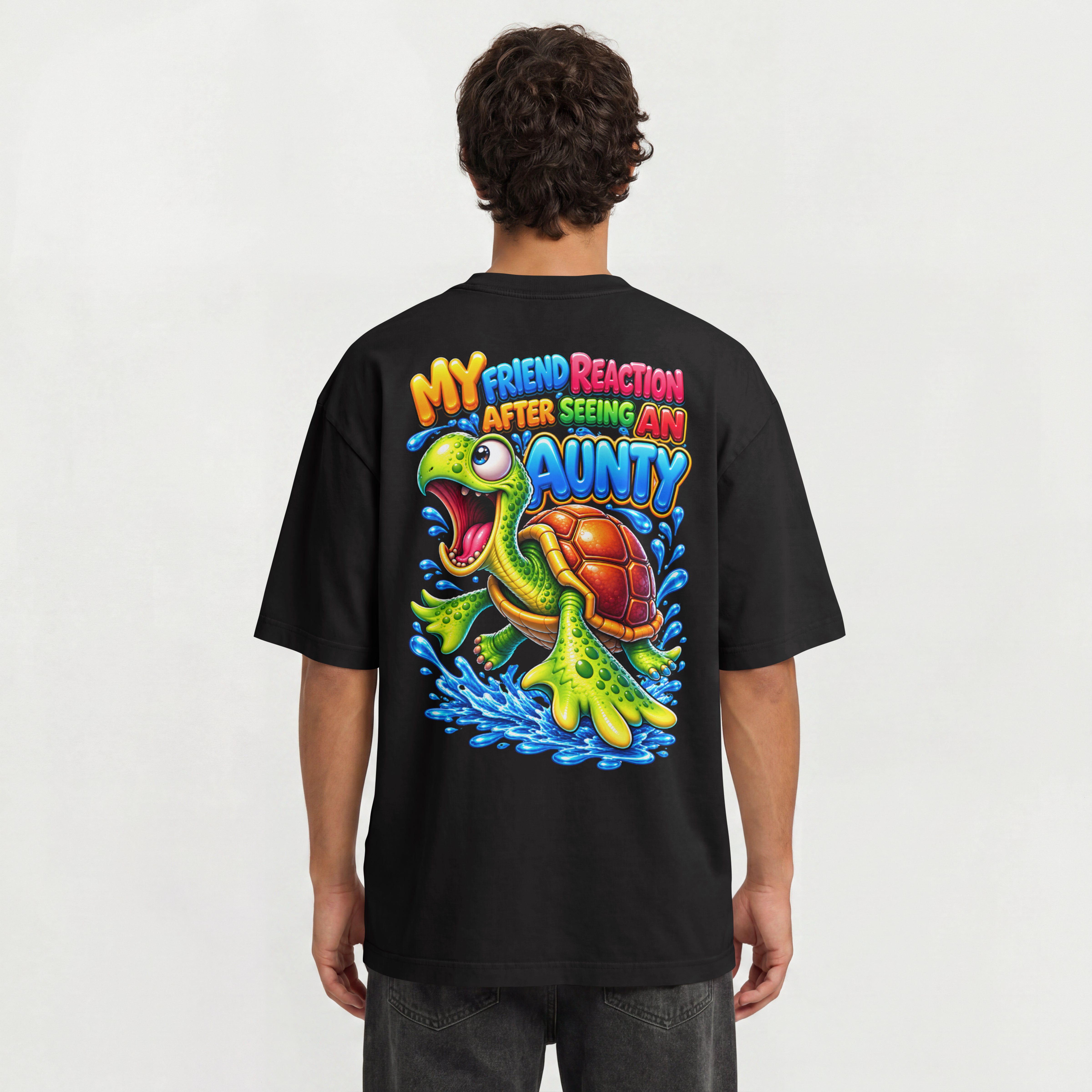 MENS FUNNY TROOL OVERSIZED T SHIRT - MY FRIEND