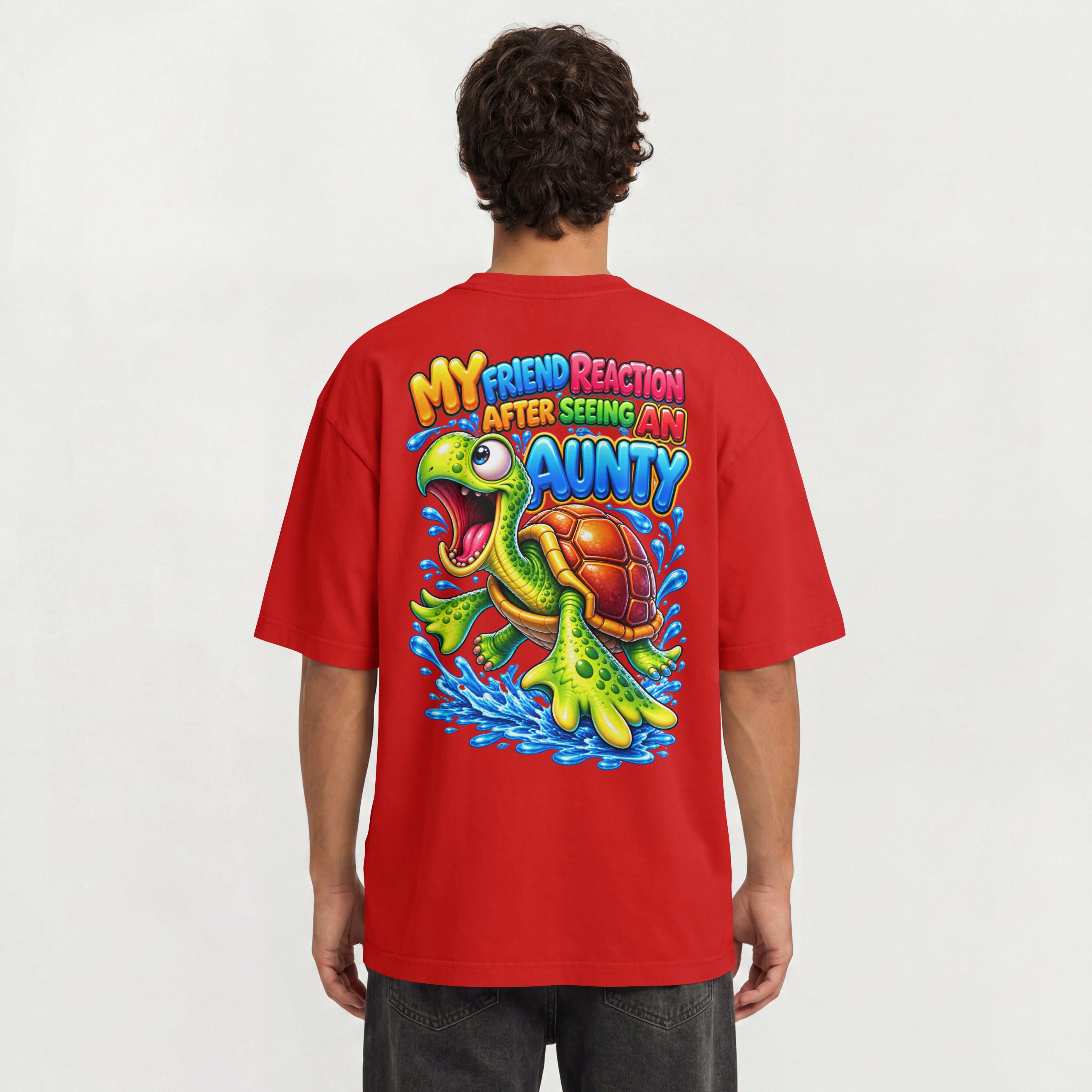 MENS FUNNY TROOL OVERSIZED T SHIRT - MY FRIEND