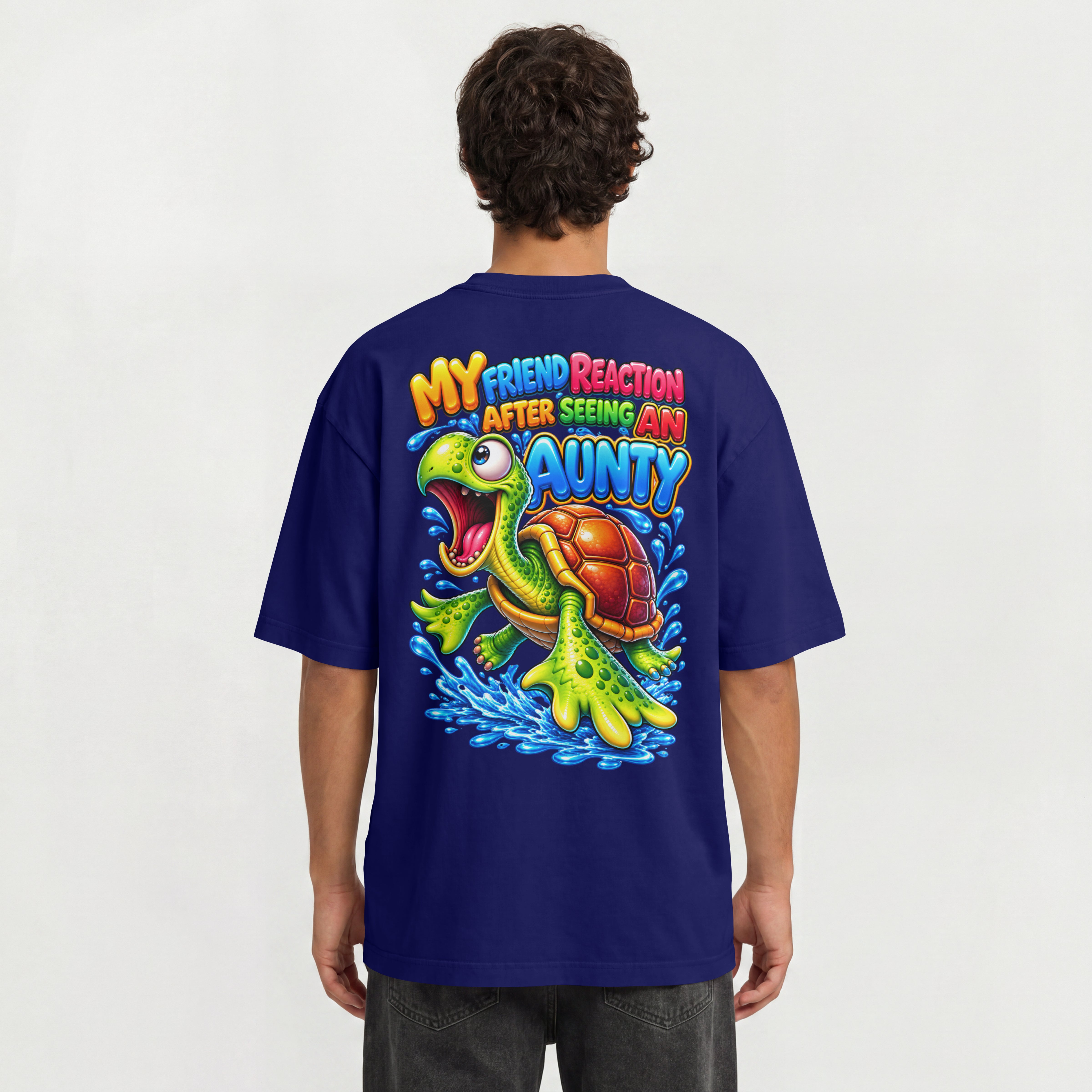 MENS FUNNY TROOL OVERSIZED T SHIRT - MY FRIEND