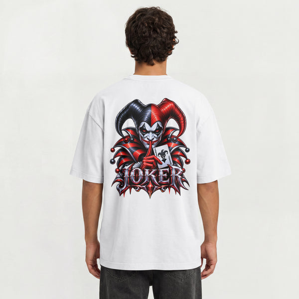 UNISEX TRENDY OVERSIZED T SHIRT - JOKER