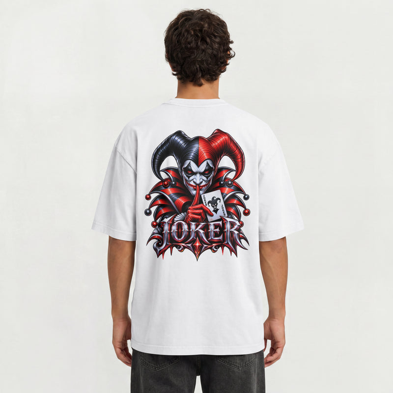 UNISEX TRENDY OVERSIZED T SHIRT - JOKER