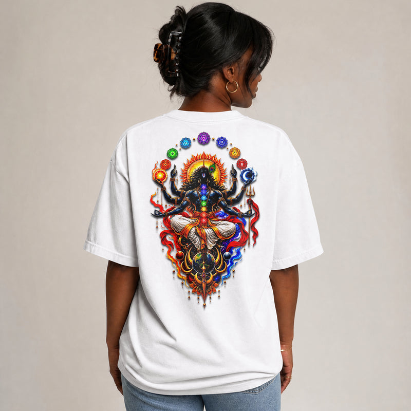 UNISEX GOD'S OVERSIZED T SHIRT - LORD KRISHNA