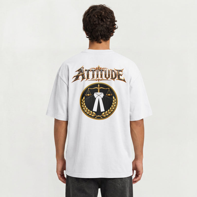 UNISEX LAWYER OVERSIZED T SHIRT - ATTITUDE