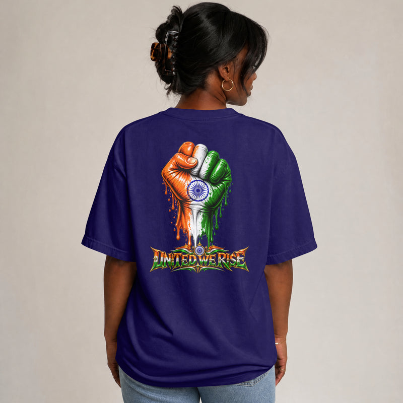 UNISEX UNITED OVERSIZED T SHIRT - INDIA