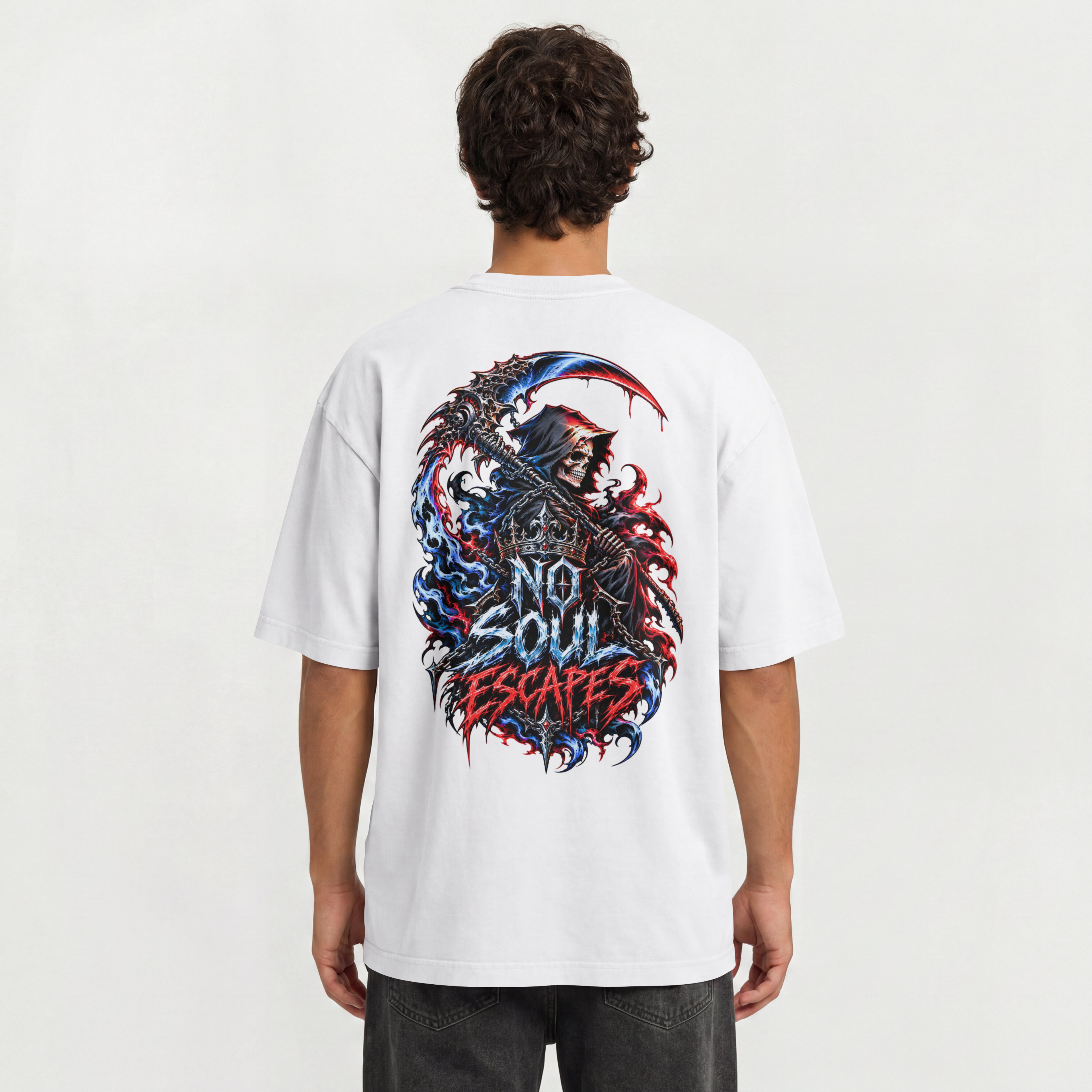 MENS STREETWEAR OVERSIZED OUTFIT T SHIRT - SOUL