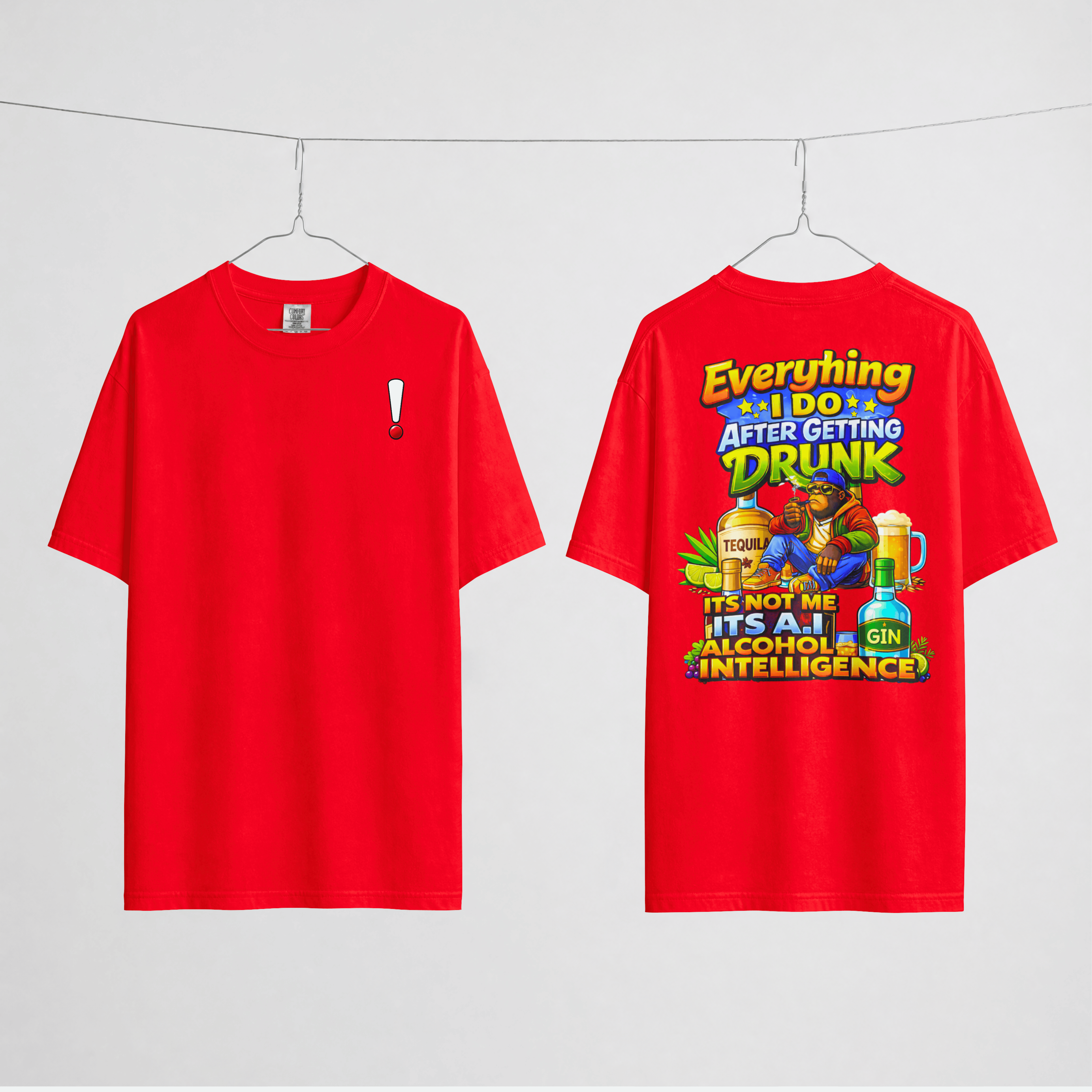 MENS MONEY MOTIVATION OVERSIZED T SHIRT - CHASING MONEY