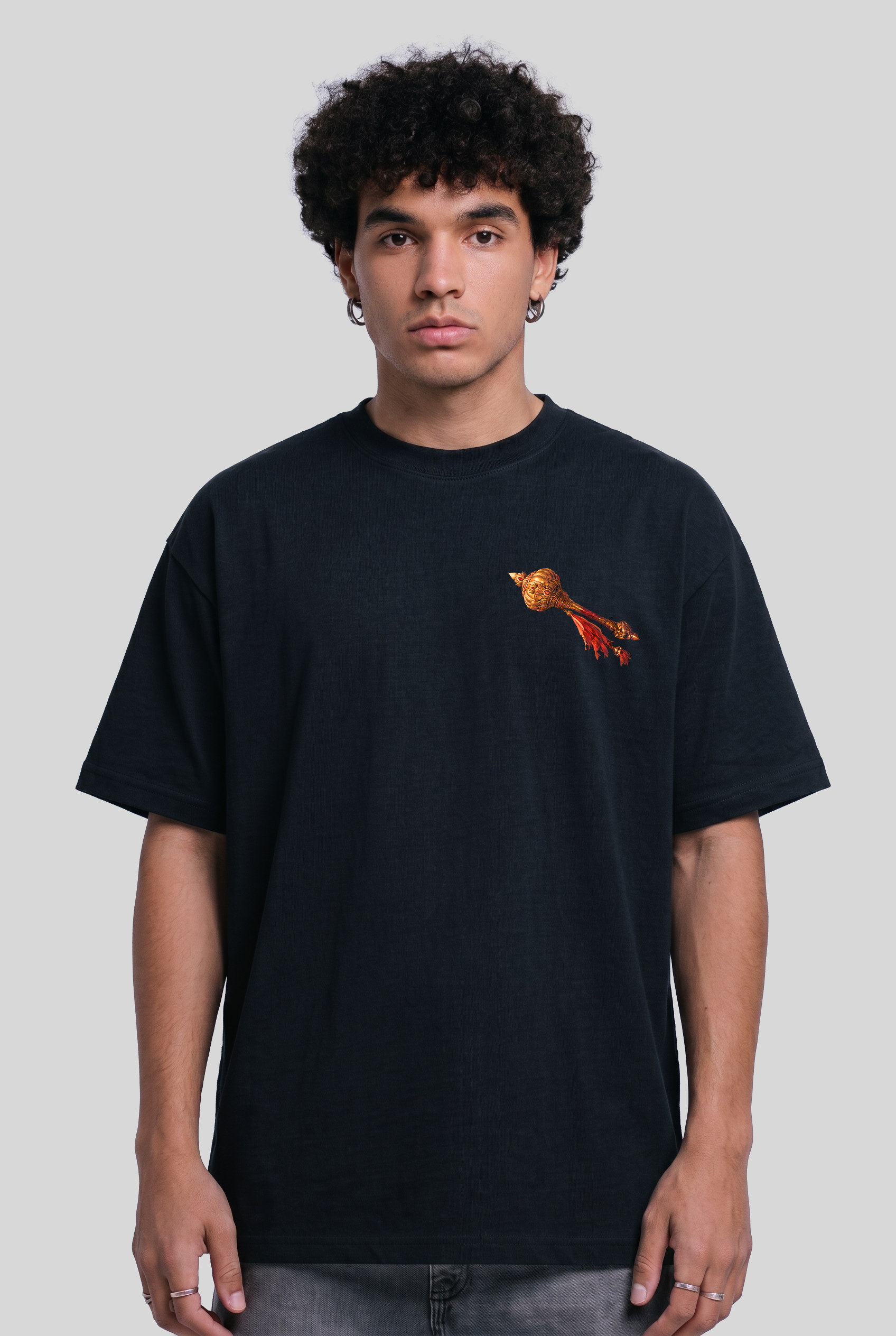 Men's Protector LORD HANUMAN  Oversized T-ShirT