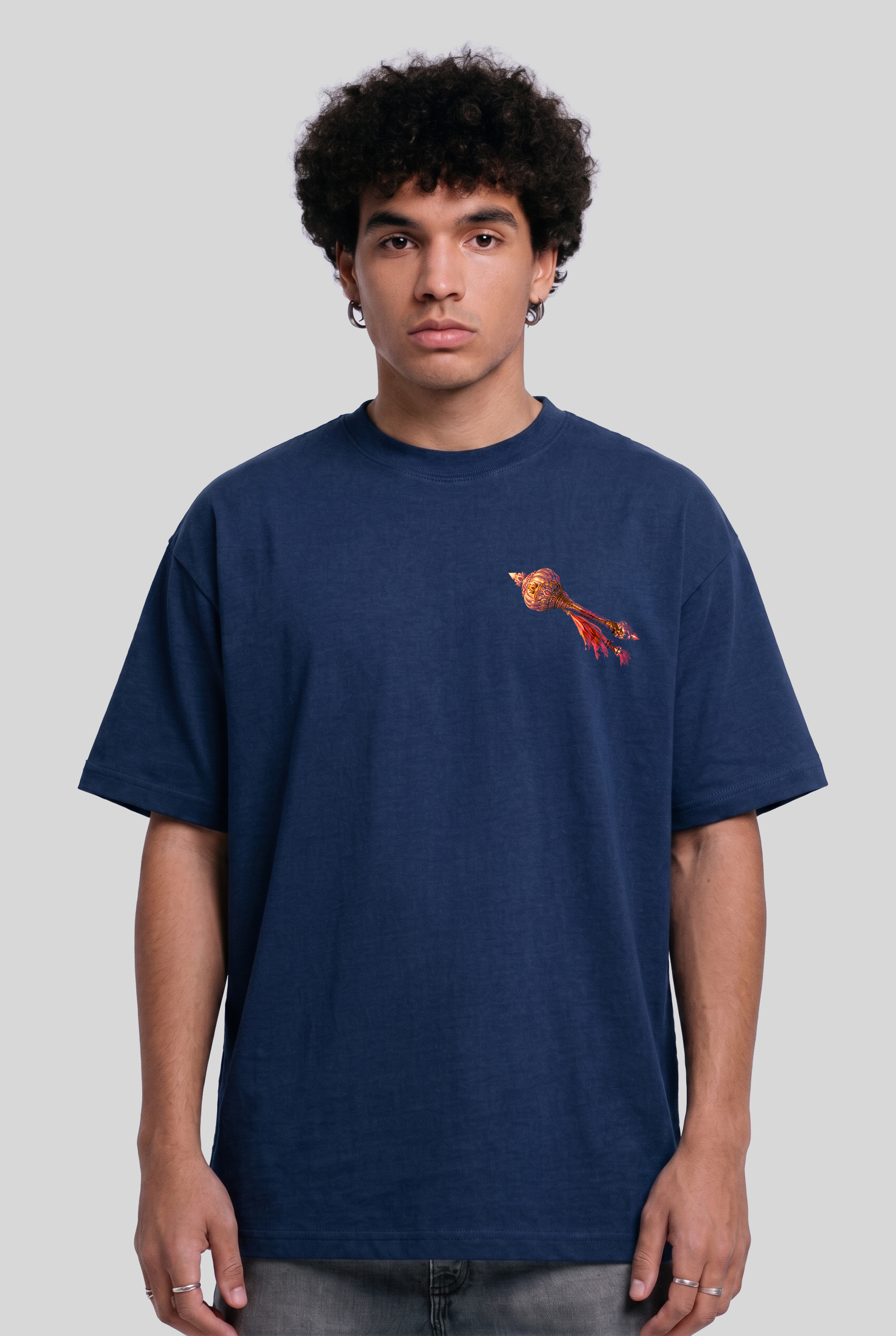 Men's Protector LORD HANUMAN  Oversized T-ShirT