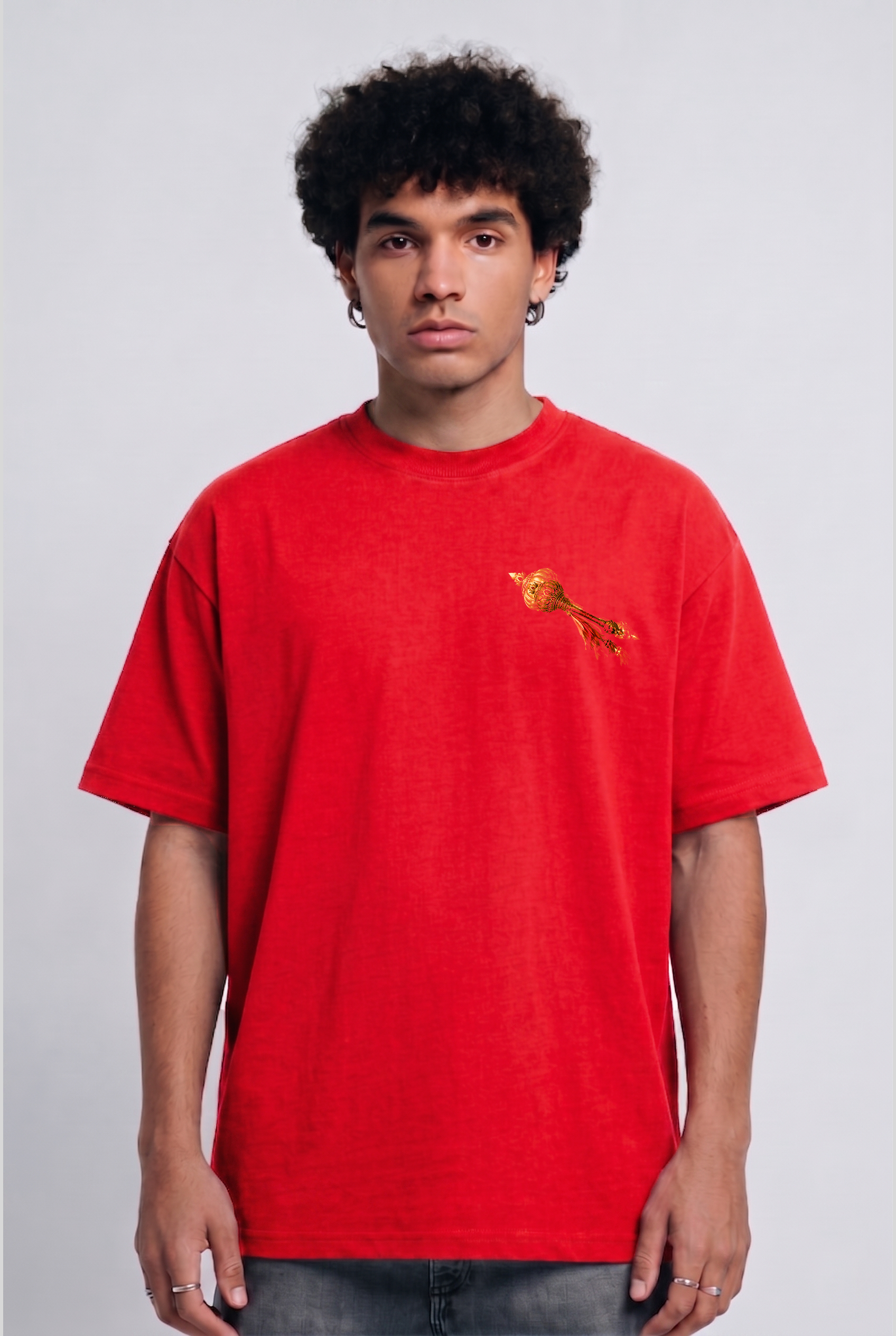 Men's Protector LORD HANUMAN  Oversized T-ShirT