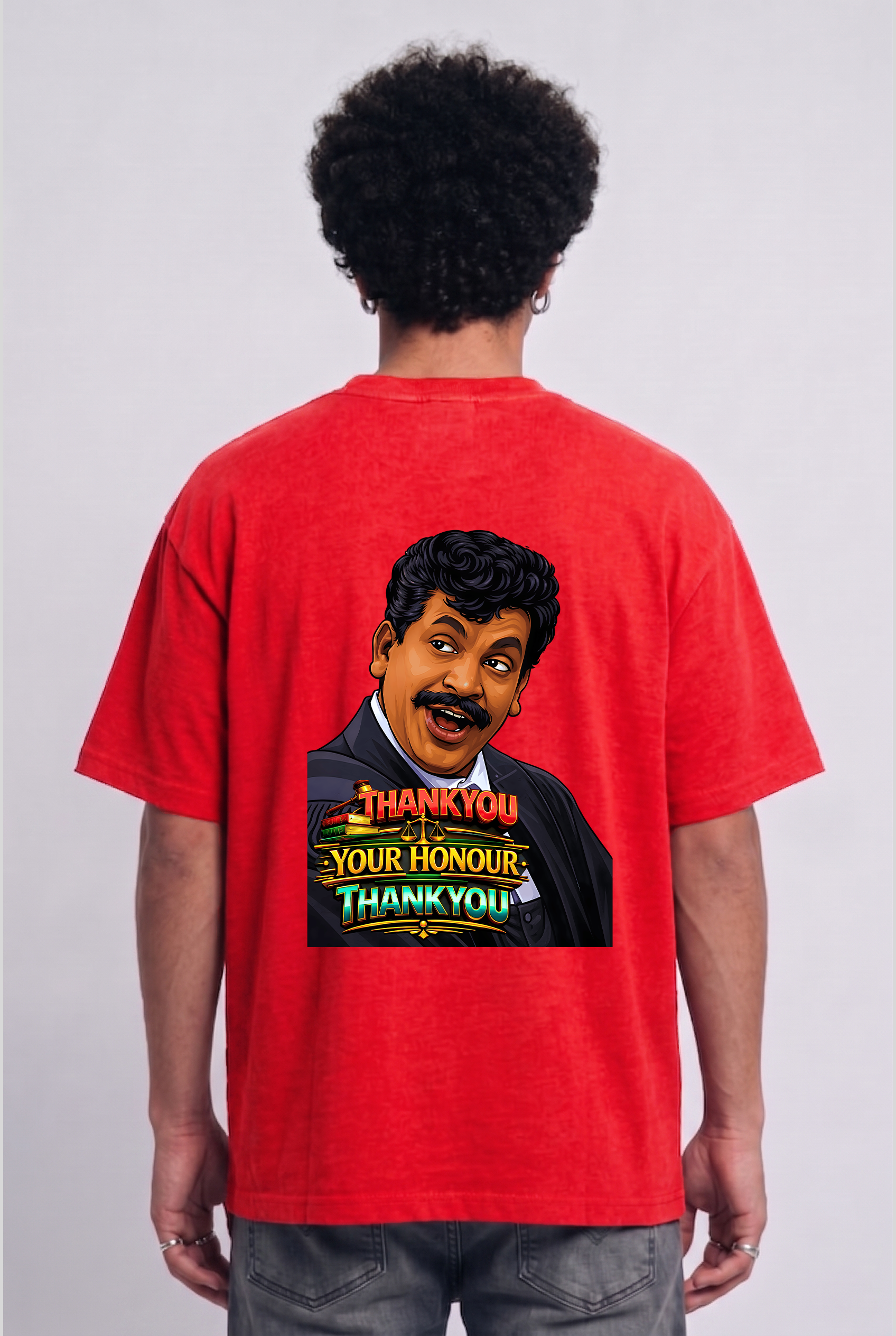 Men's Super Combed Cotton Oversized T-Shirt - Thankyou