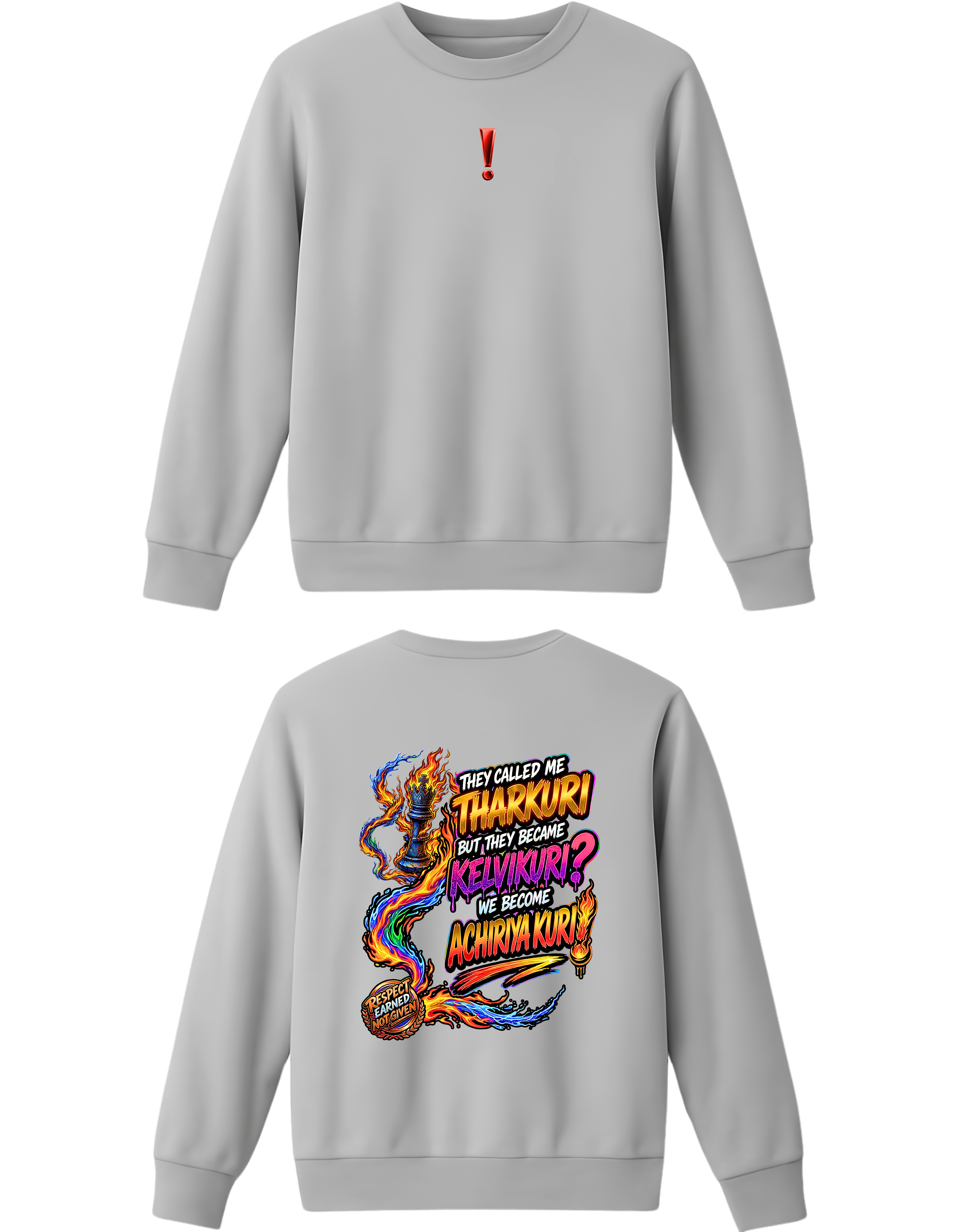 MEN'S BOLD ALPHA MALE SWEATSHIRT - THARKURI TROLL