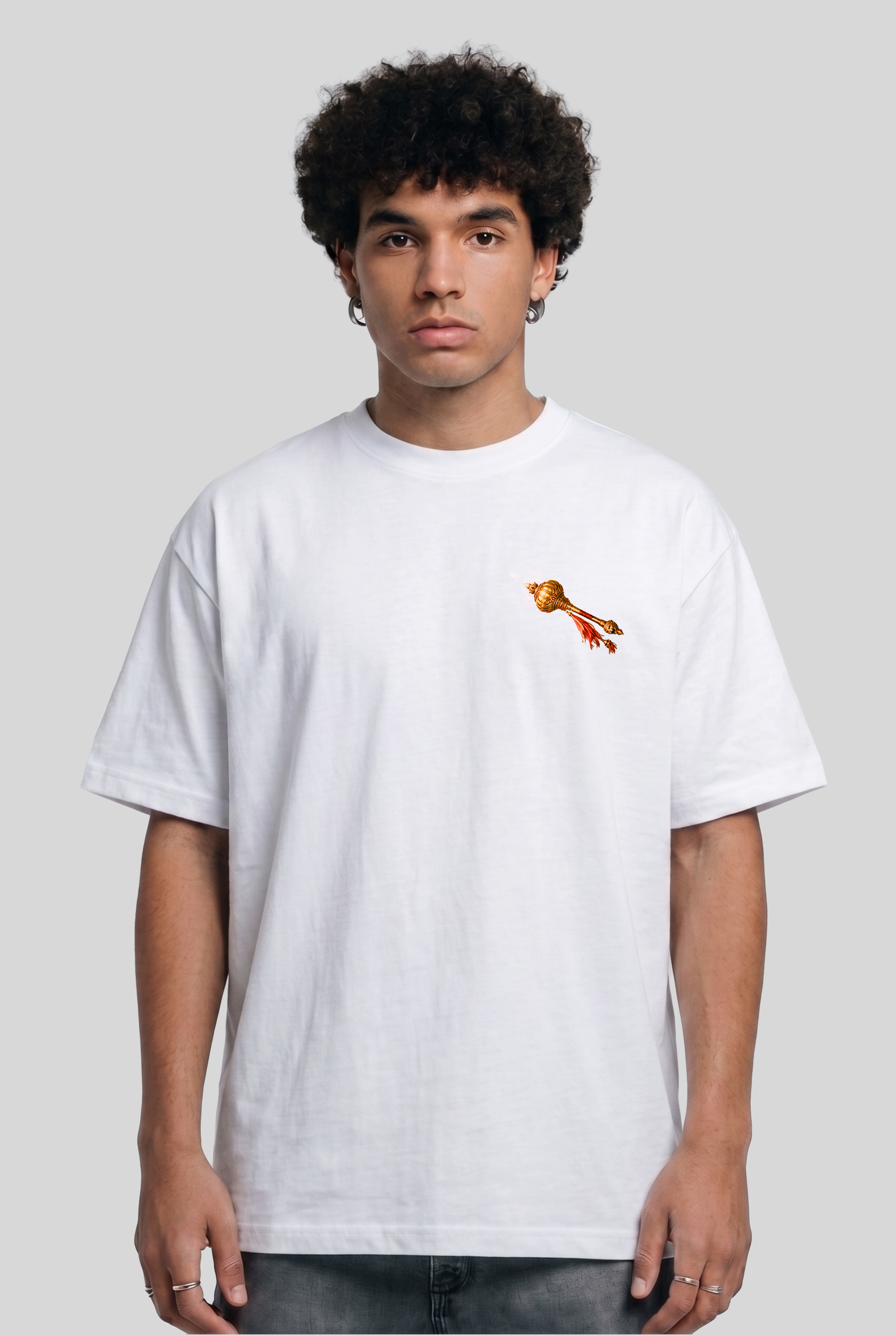 Men's Protector LORD HANUMAN  Oversized T-ShirT